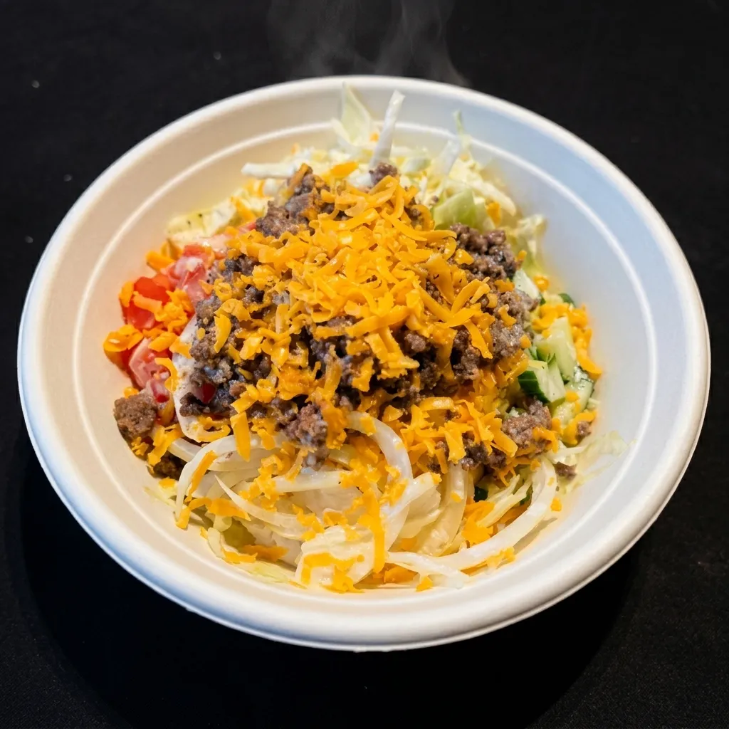 Filipino Shawarma Rice — Filipino-style shawarma rice bowl at Jeepney Winnipeg
